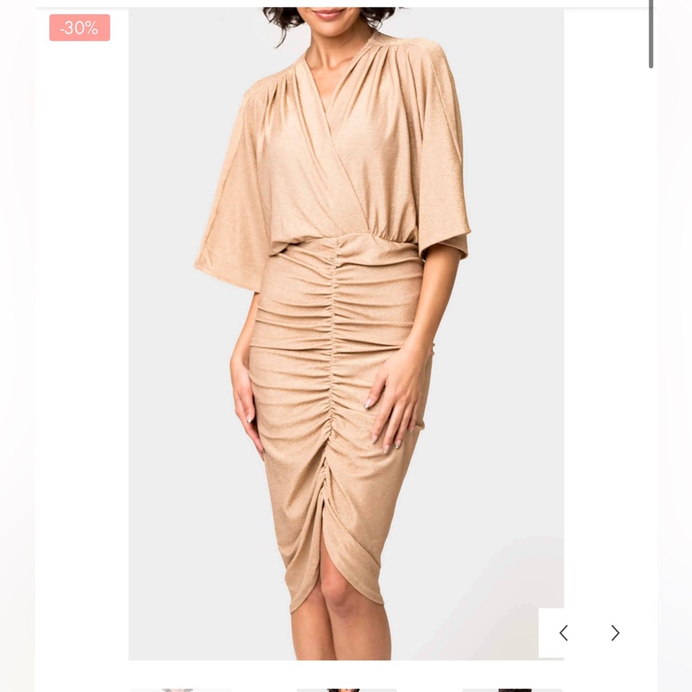 Knit Cinch Midi Dress brand new!